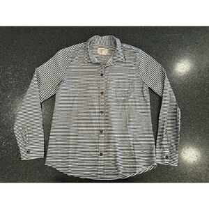 Current/Elliot Blue White Striped Button Down Size‎ 1 Office Wear
